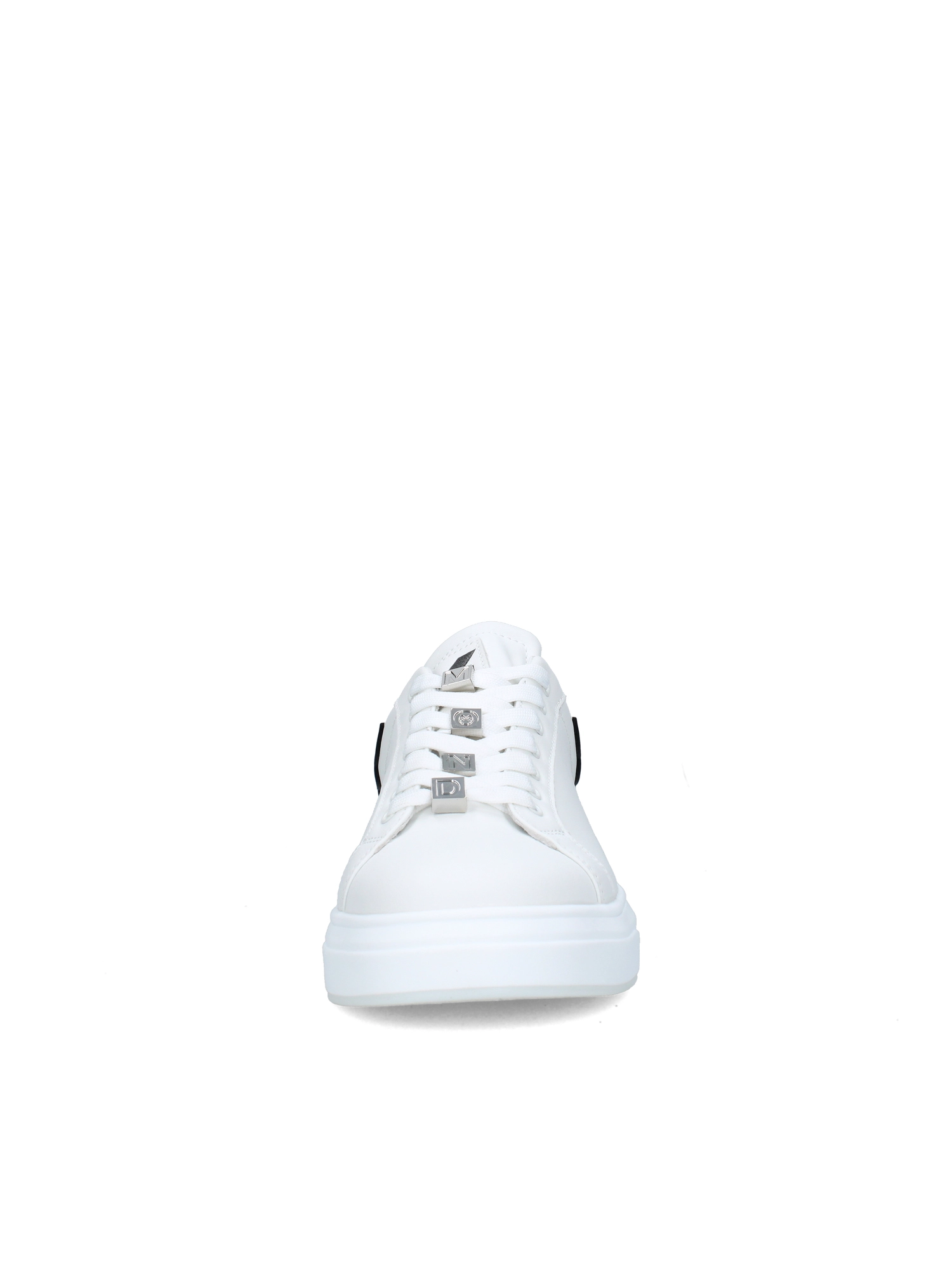 John Richmond sneakers uomo in pelle con charms bianco 31015 A John RICHMOND 