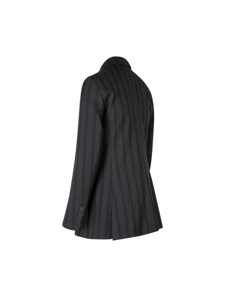 Sandro Ferrone giacca blazer doppiopetto a righe nero S25YBFFEDERICA UNICA Sandro FERRONE 