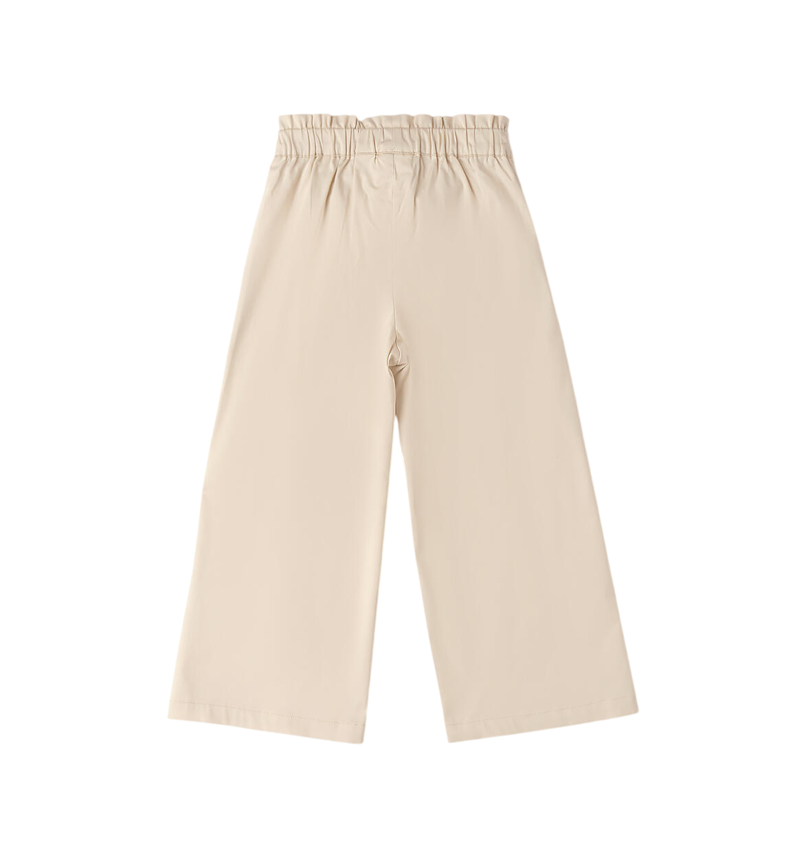 iDo pantaloni bambina wide leg con cintina beige 4G374 1033 iDO 