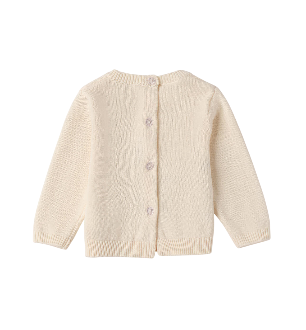 iDo maglia neonata con coniglietti panna 4F130 0115 iDO 