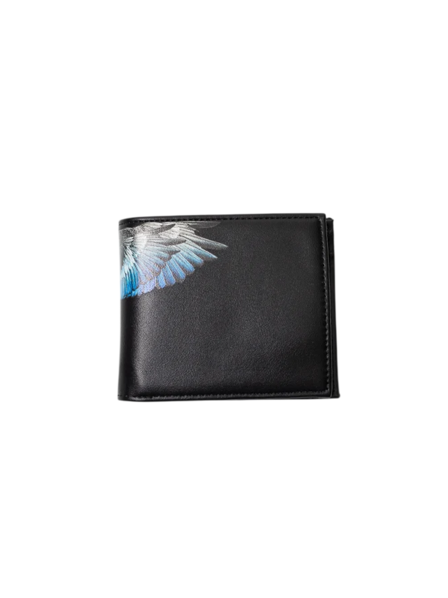 County of Milan portafogli in ecopelle stampa iconica nero COMAS260388 BLACK-ROYAL WINGS COUNTY OF MILAN 
