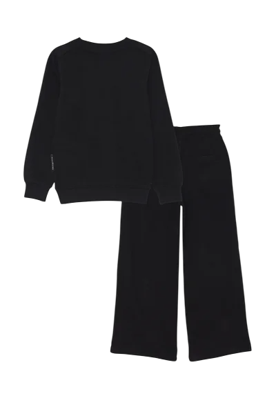 John Richmond tuta sportiva Orana con glitter nero RGA25007CF BLACK John RICHMOND 