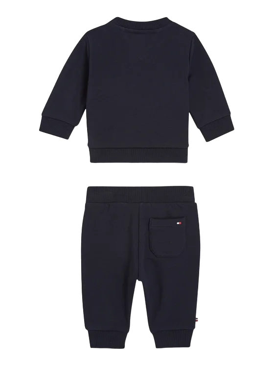 Tommy Hilfiger completo felpa e pantaloni blu