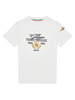 Aeronautica Militare T-shirt maniche corte in jersey bianco