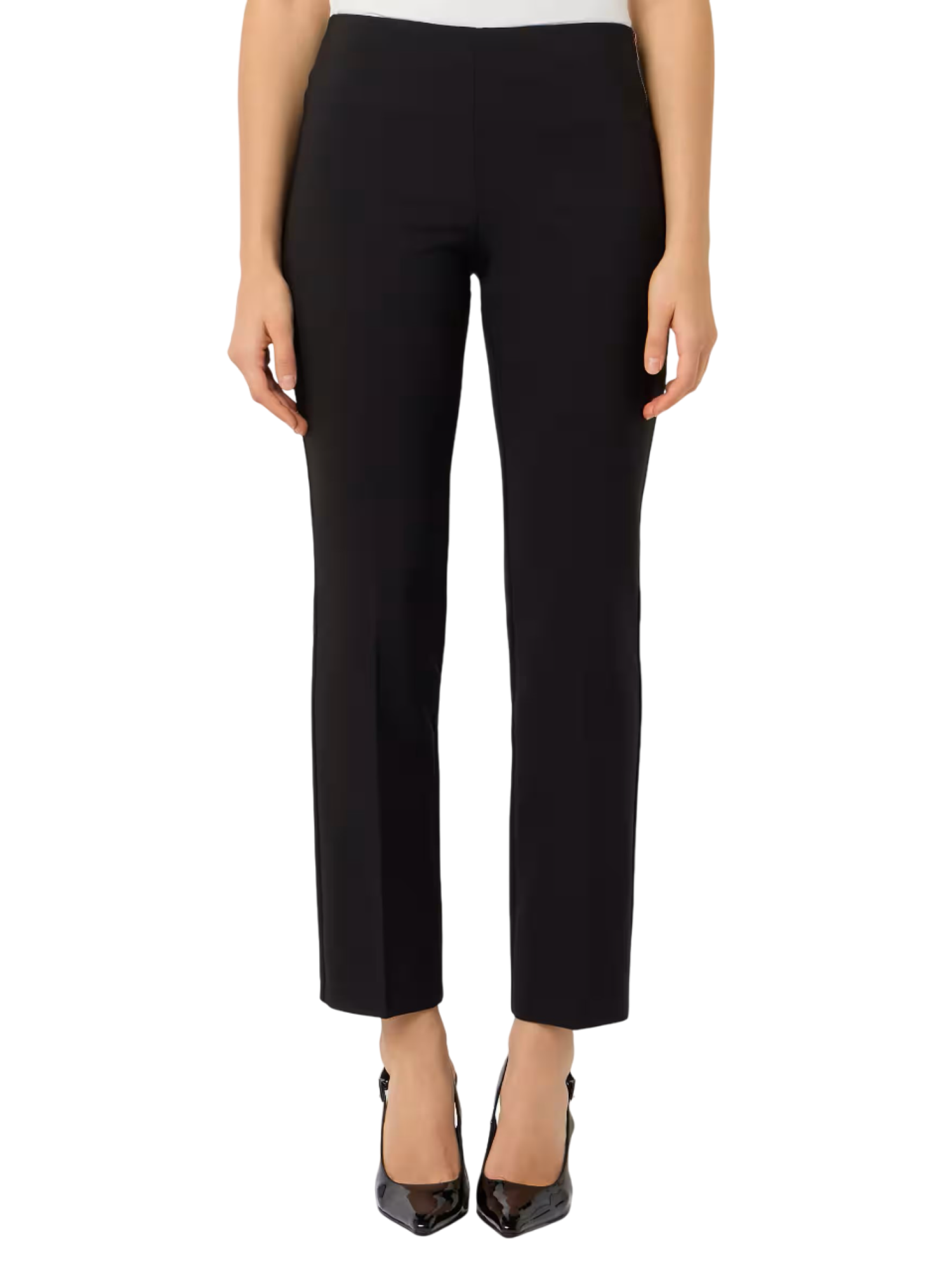 Sandro Ferrone pantaloni donna slim fit nero S18YBFSOPRANI NERO Sandro FERRONE 
