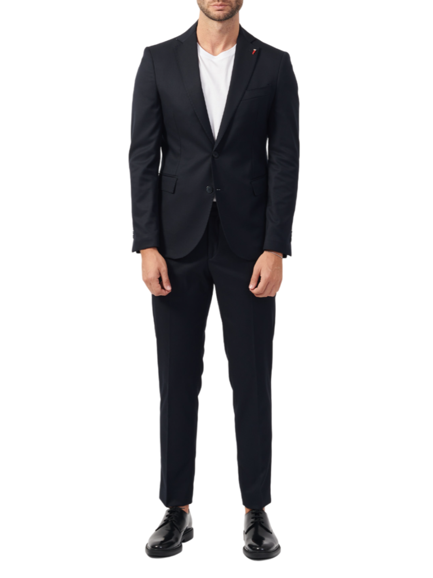 Mulish completo uomo giacca monopetto e pantaloni blu ZEUS-AB7200 BLU MULISH 