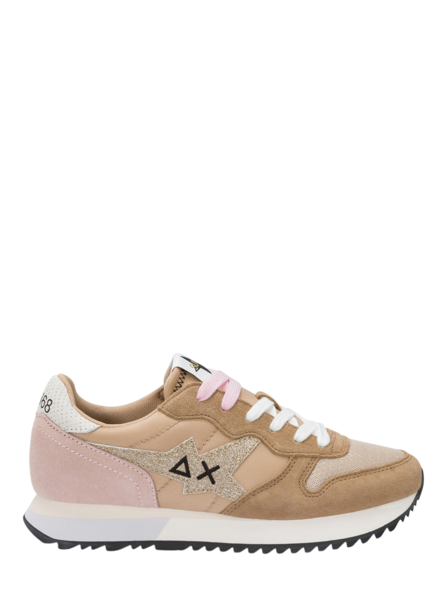 Sun68 sneakers Stargirl Glitter Logo beige Z35212 BEIGE SUN68 