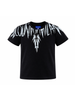 County of Milan T-shirt bambino con stampa iconica nero