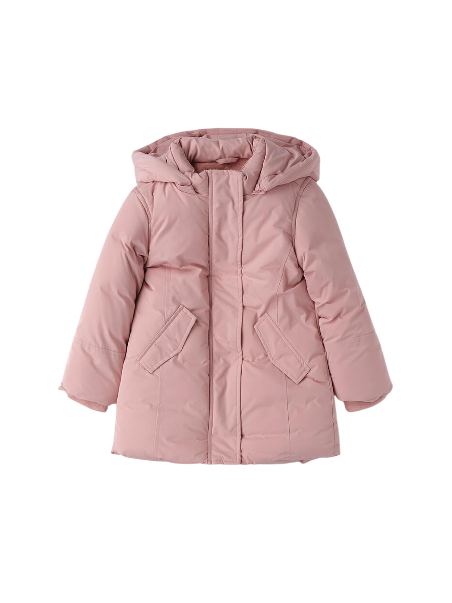 iDo parka bambina con cappuccio rosa 4F277 2921 iDO 