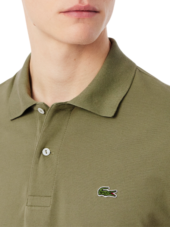 Lacoste polo manica corta 12.12 light in piquè verde salvia PH9851 BMY LACOSTE 