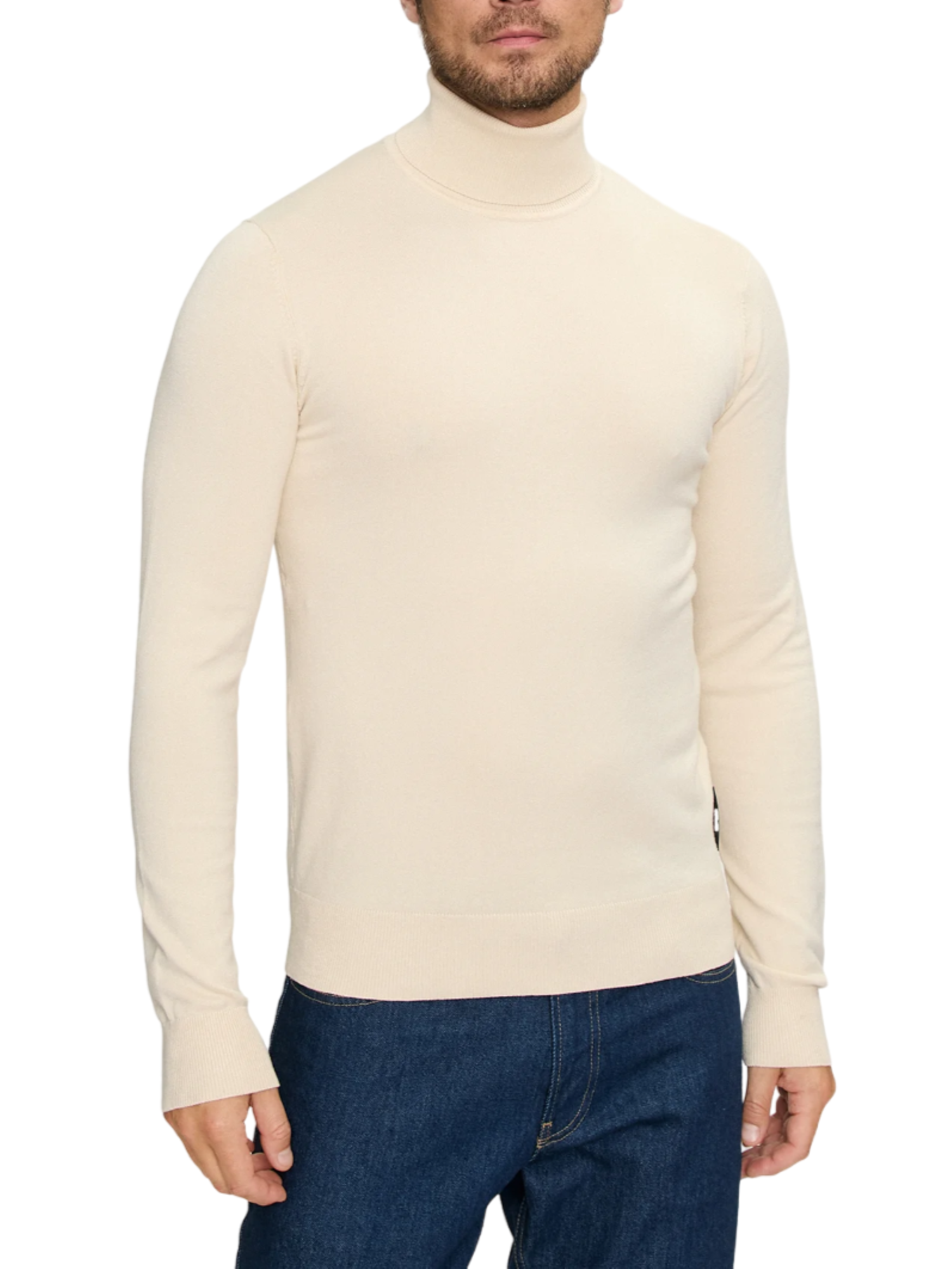 John Richmond maglia dolcevita Cusma ecrù UMA24016LU BONE WHITE John RICHMOND 