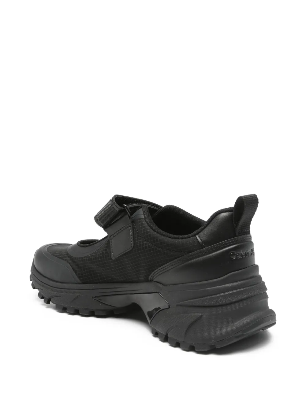 Calvin Klein sneakers donna Hike runner slip on con velcro nero HW0HW03141 0GJ Calvin Klein Footwear 