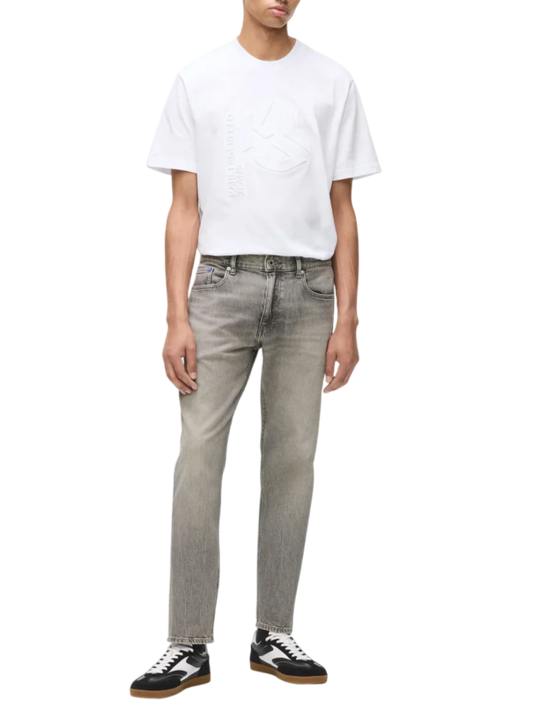 Karl Lagerfeld Jeans jeans uomo tapered lavaggio grigio A4M10073 E10 KARL LAGERFELD 