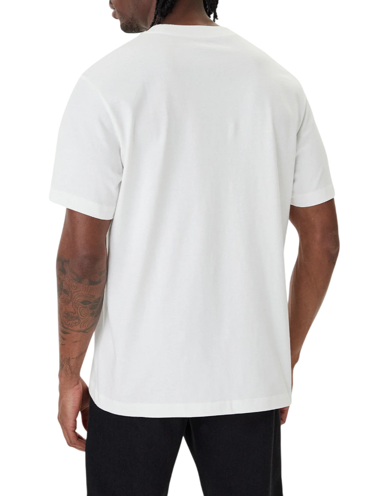Calvin Klein T-shirt uomo manica corta con logo bianco LV04LF812G YAF Calvin Klein 