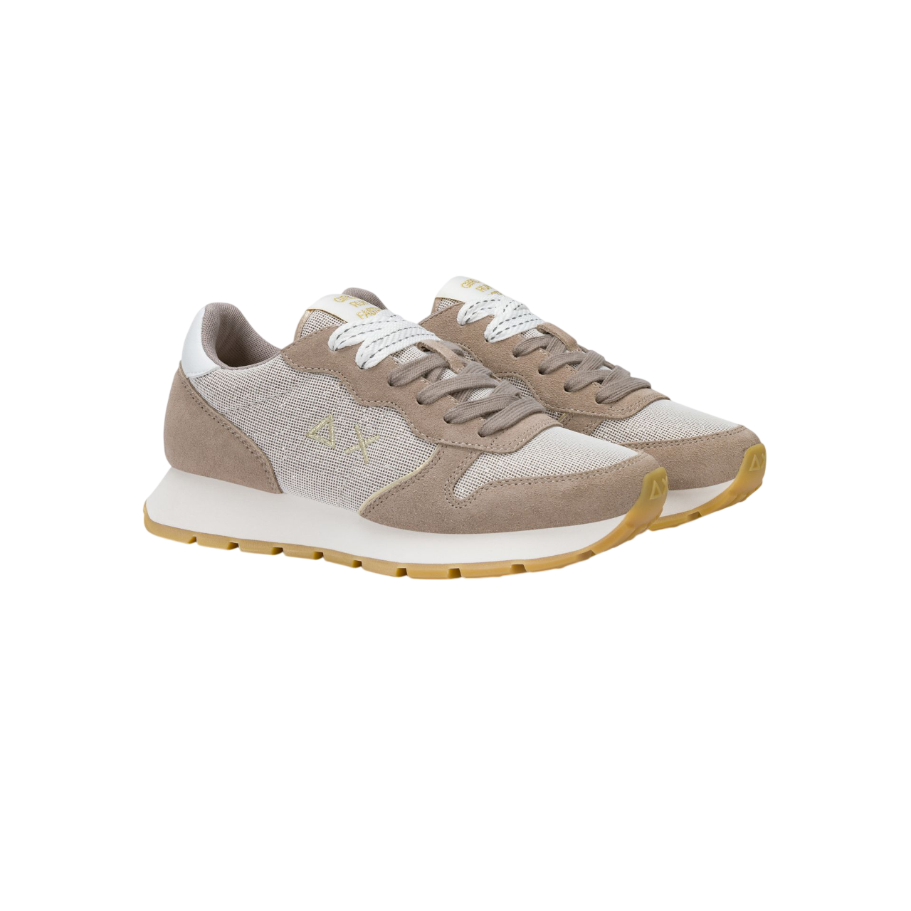 Sun68 sneakers donna Ally Glitter Textile tortora Z36203 STONE SUN68 