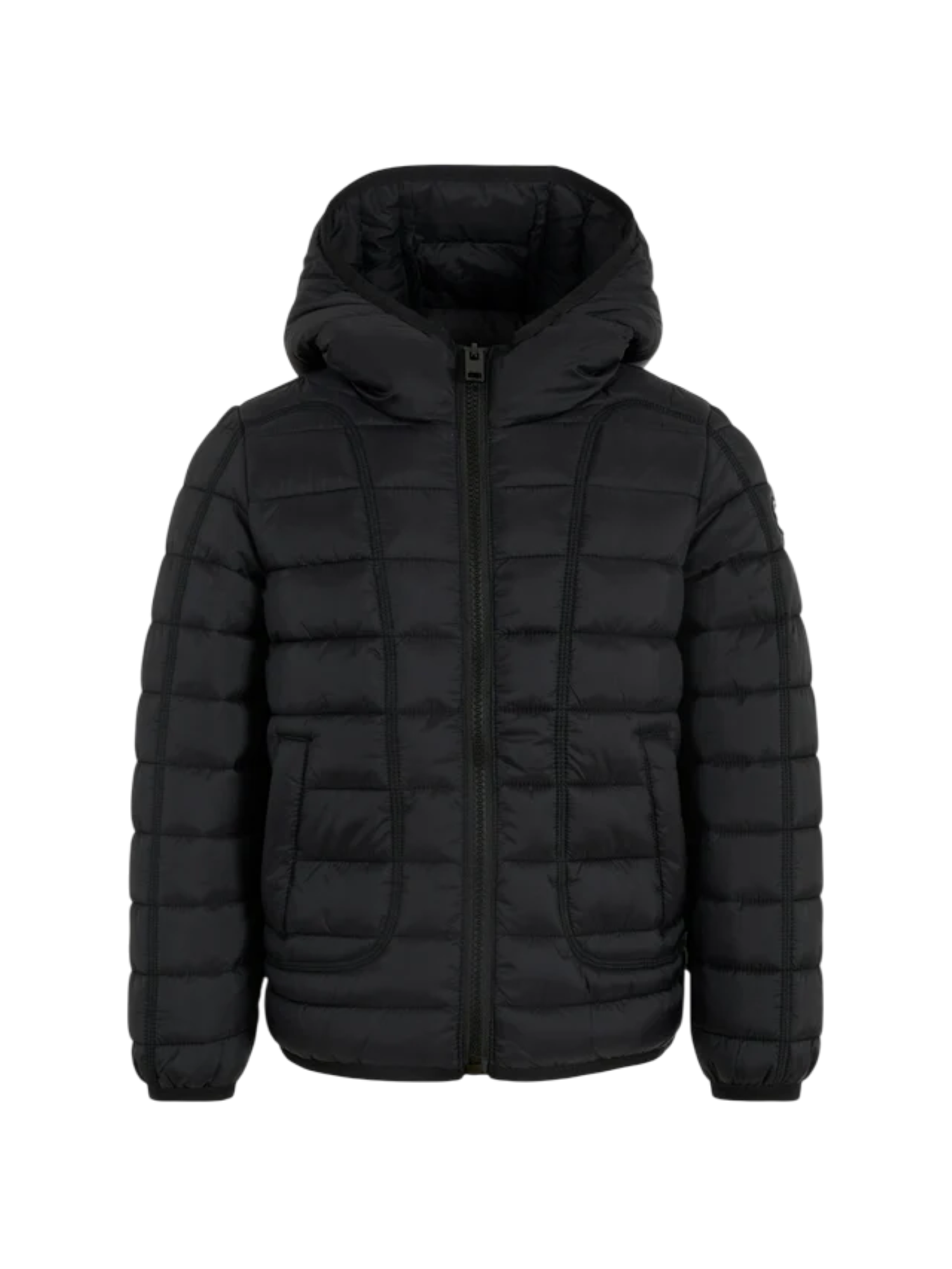 Diesel giubbino imbottito trapuntato con cappuccio nero J02425-KXBRD K900 DIESEL 