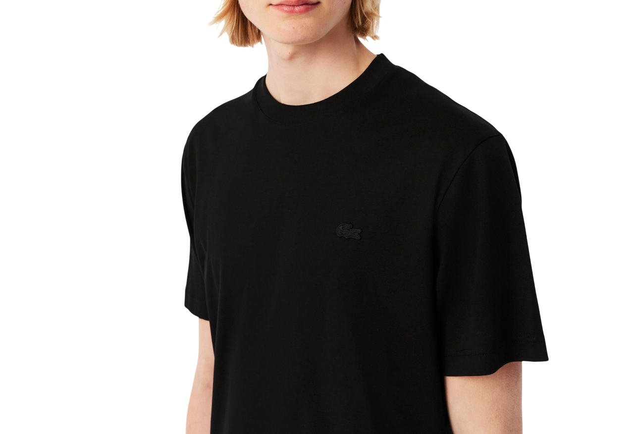Lacoste T-shirt manica corta uomo nero TH5931 031 LACOSTE 