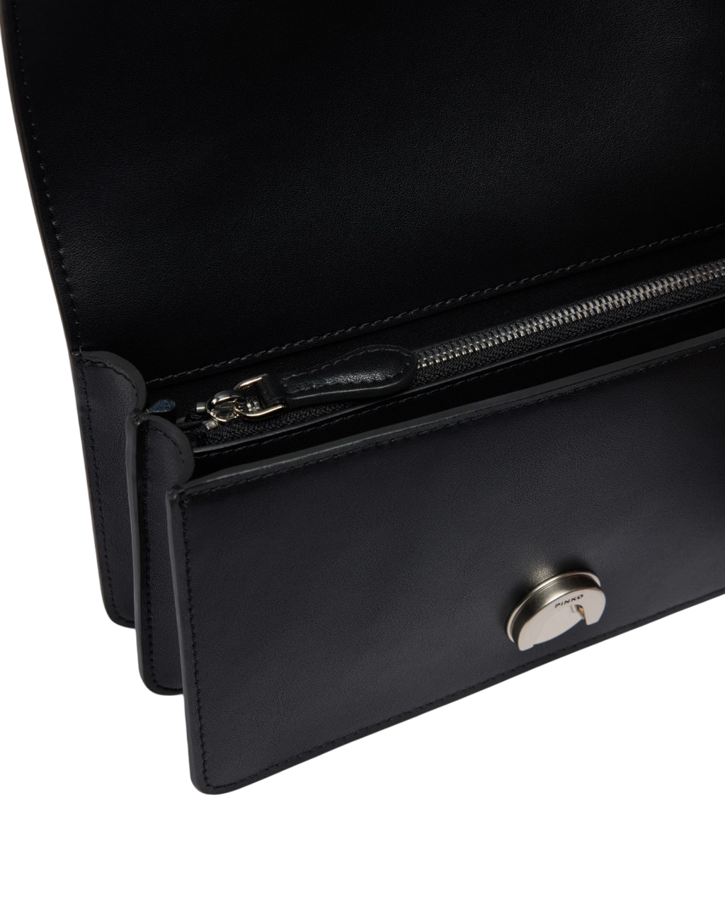 Pinko borsa a tracolla Love Bag One Mini nero argento 105856-A0F1 Z99O PINKO 