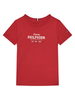 Tommy Hilfiger T-shirt manica corta con logo Monotype rosso