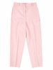 Patrizia Pepe pantaloni bambina vita alta slim rosa