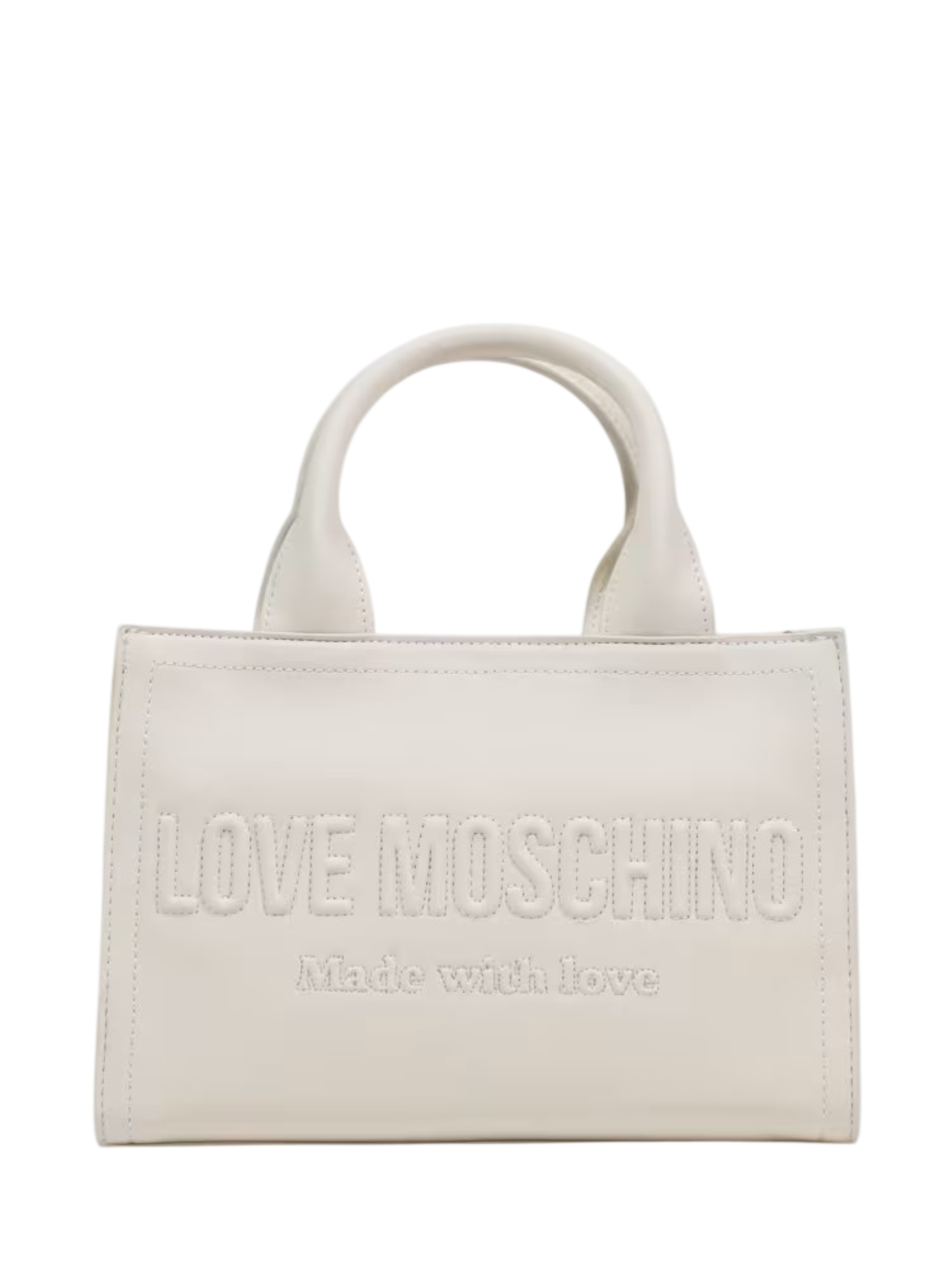 Love Moschino borsa a mano donna con tracolla avorio JC4044PP1O-LE0 110 MOSCHINO LOVE 