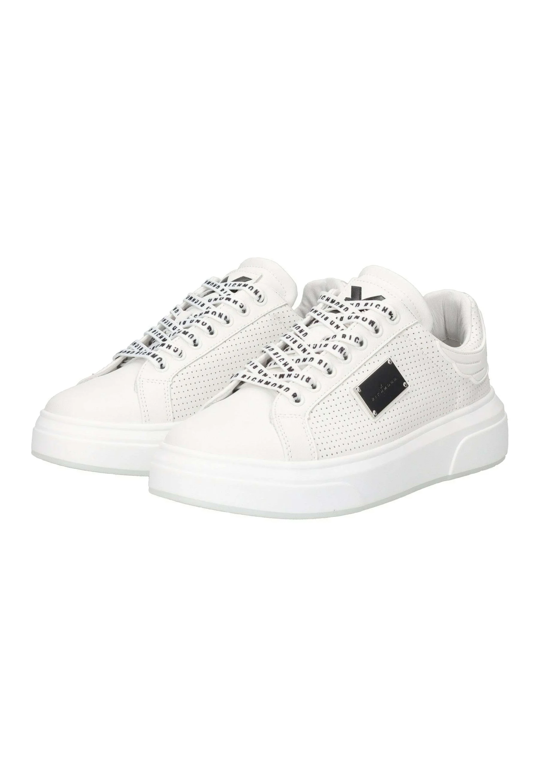John Richmond sneakers uomo traforata bianco 31018 C John RICHMOND 
