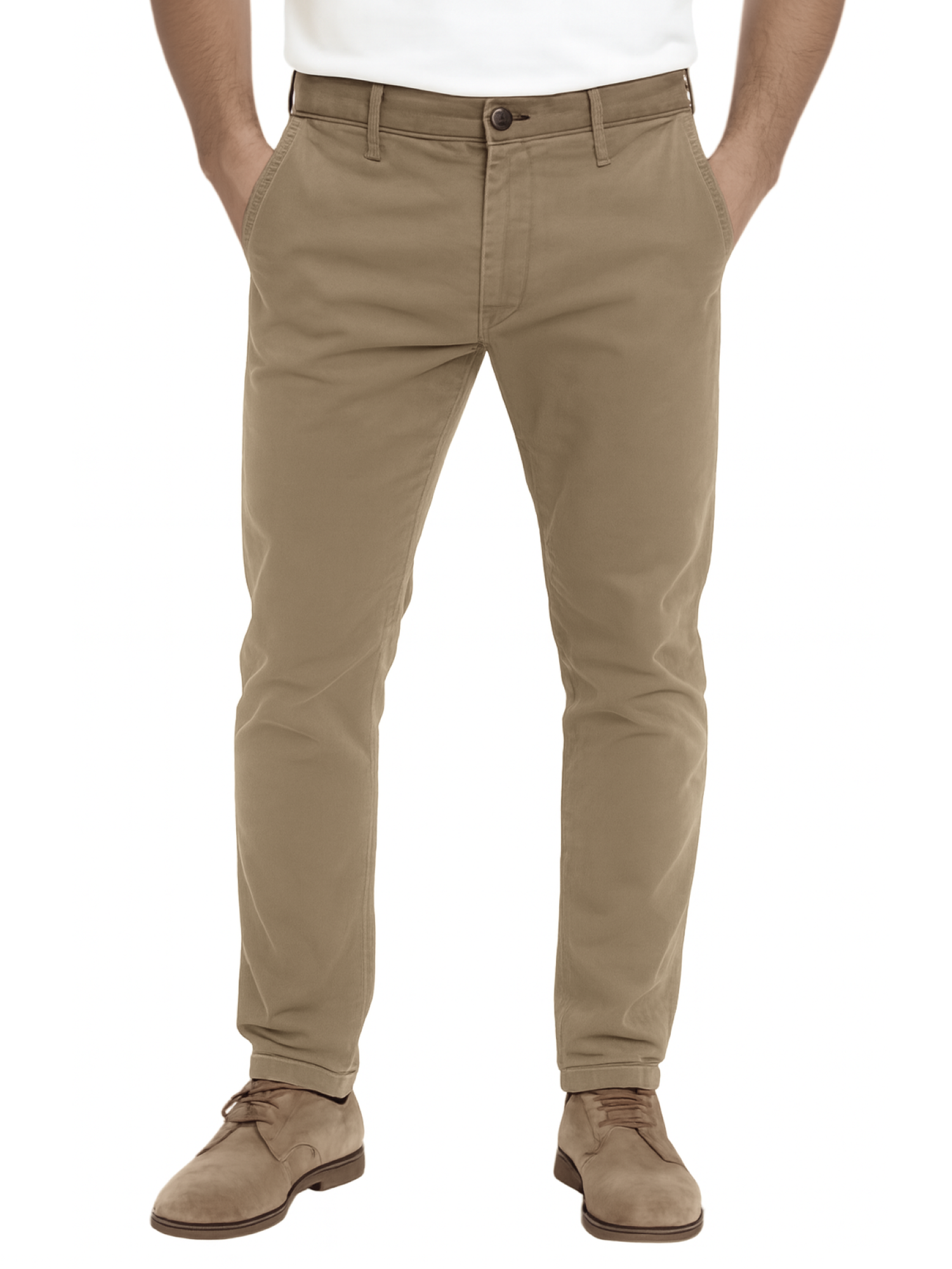 Le Braghe pantaloni chino uomo beige M1056-2502 CORDA Le Braghe 