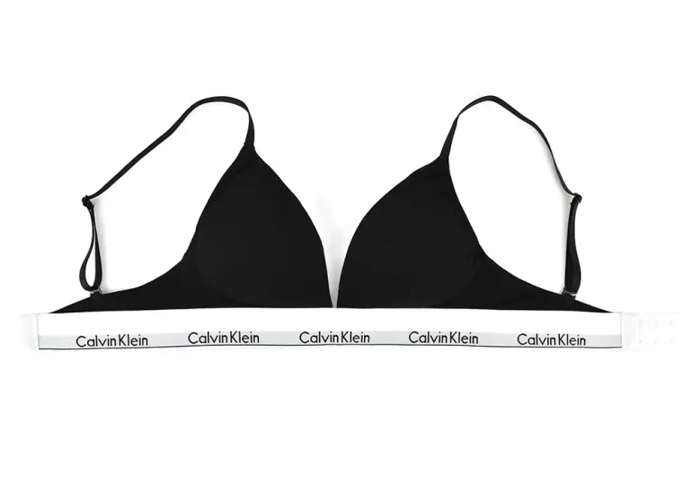 Calvin Klein Underwear reggiseno triangolo foderato nero LV00QF8498 UB1 Calvin Klein Underwear 