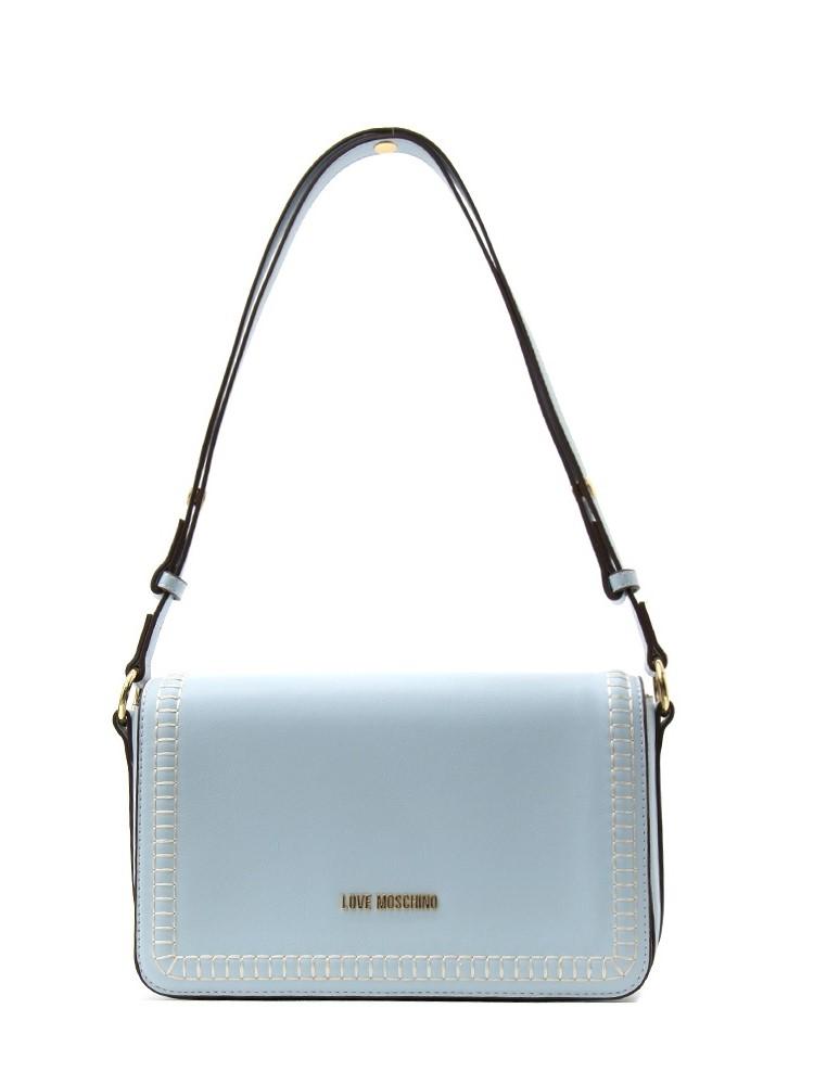 Love Moschino borsa a spalla in ecopelle celeste JC4090PP1O-LI0 701 MOSCHINO LOVE 