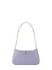 Elisabetta Franchi borsa a spalla con logo iconico lilla