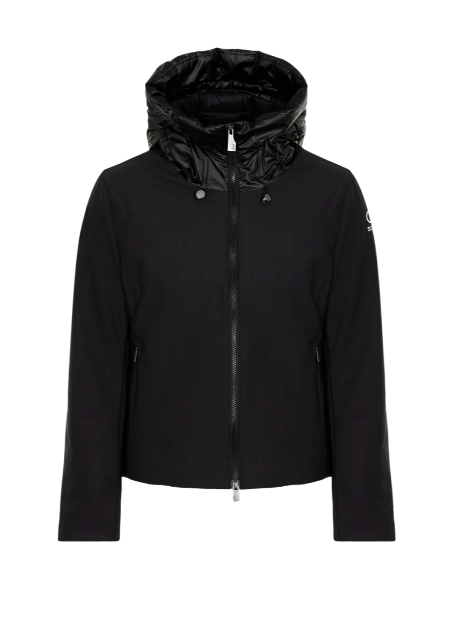 Suns giubbino donna Primula con cappuccio nero GBS53017D BLACK SUNS 