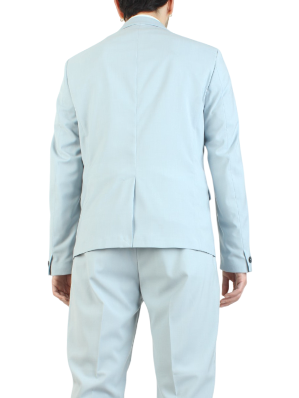 Alta Tensione giacca blazer monopetto celeste polvere 1491F-ORO POLVERE ALTA TENSIONE 