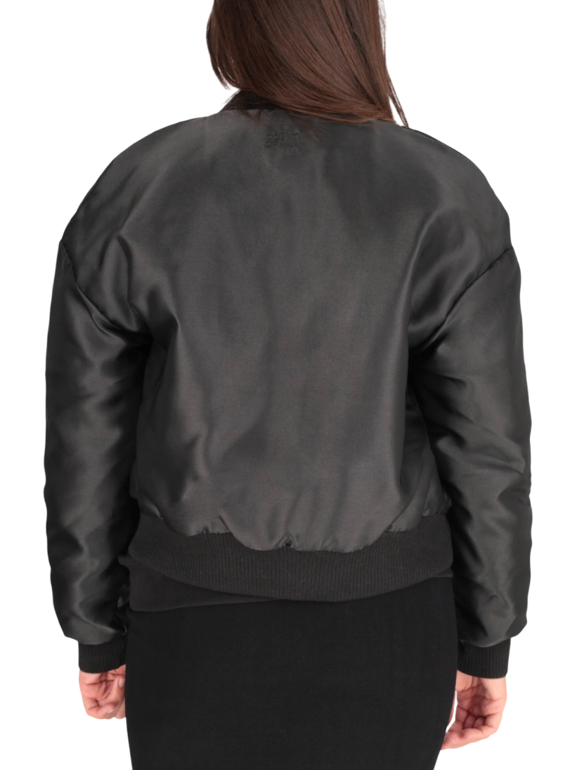 County of Milan giubbino bomber imbottito nero CM30004 NERO COUNTY OF MILAN 