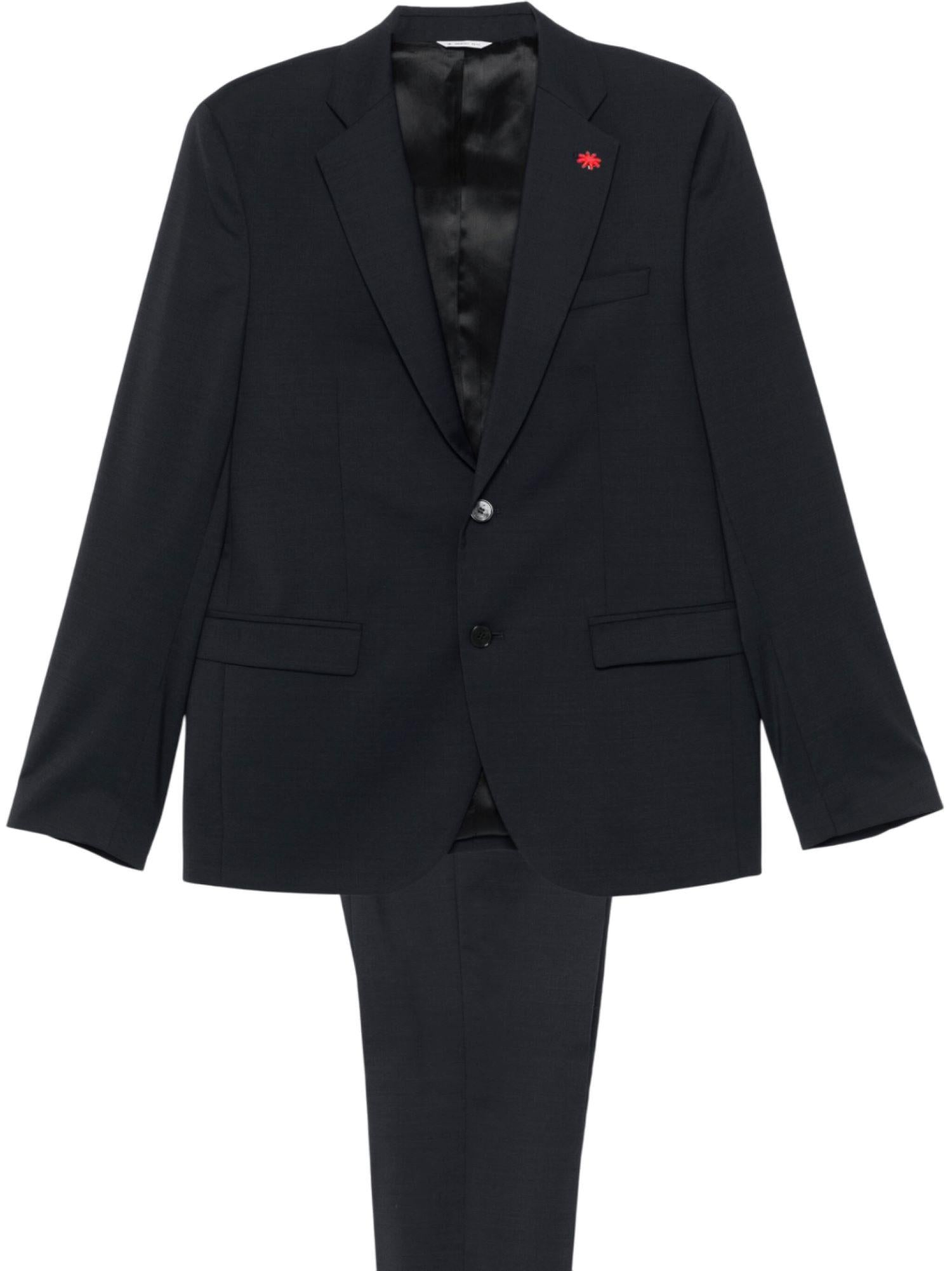 Manuel Ritz abito uomo in fresco lana blu 3732A3318-243623 89 MANUEL RITZ 