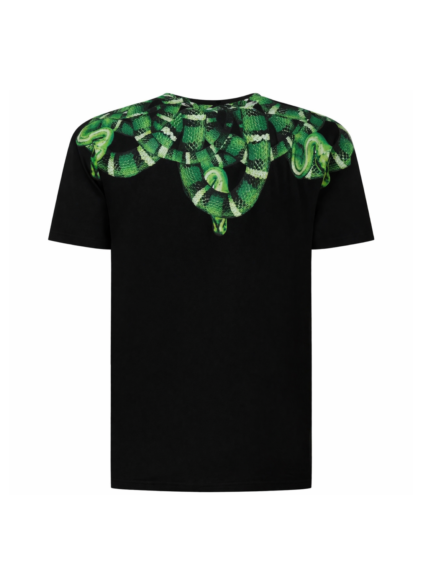 County of Milan T-shirt manica corta uomo stampa snake nero CMMATH070 110 COUNTY OF MILAN 