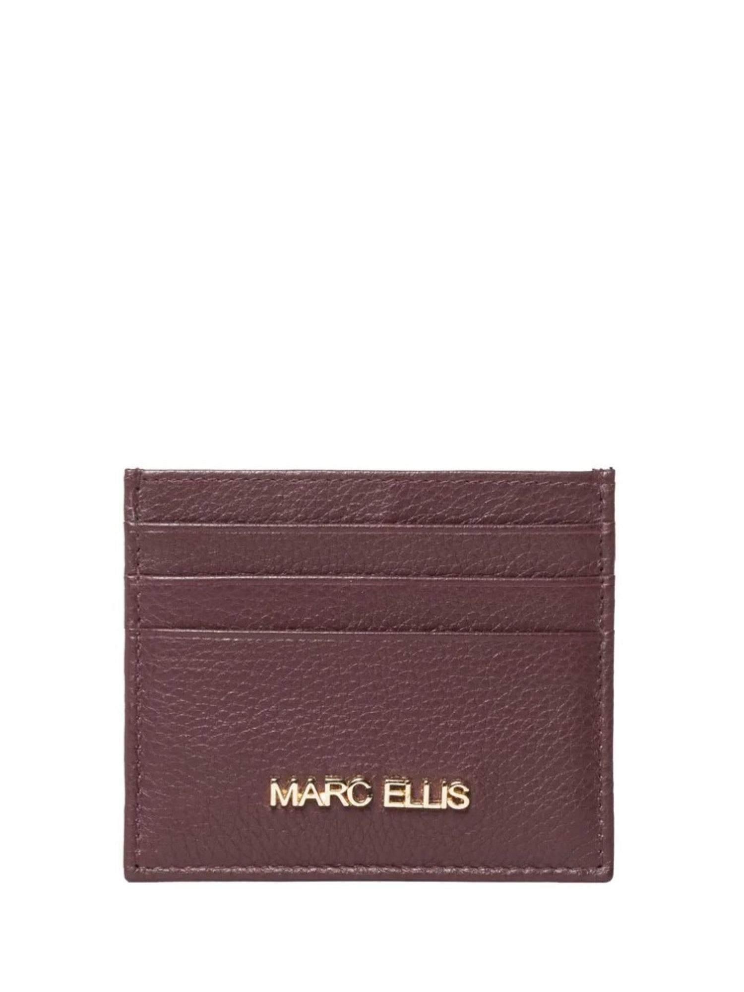 Marc Ellis portacarte in pelle martellata borgogna HOPE DO BURGUNDY MARC ELLIS 