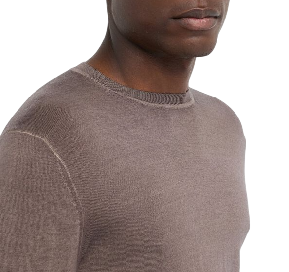 Liu Jo maglia uomo in lana Merinos extrafine marrone QF5140MA21P 81304 LIU JO 