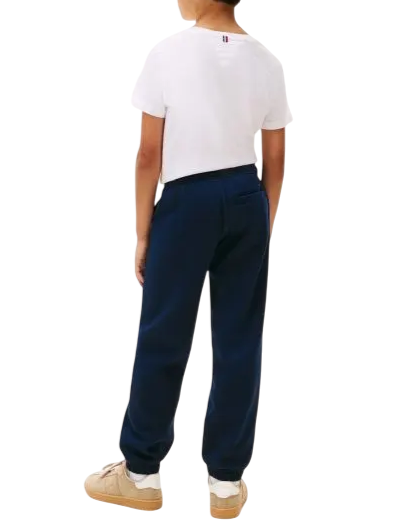 Tommy Hilfiger pantaloni joggers bambino blu KB0KB10113 C1G Tommy Hilfiger 