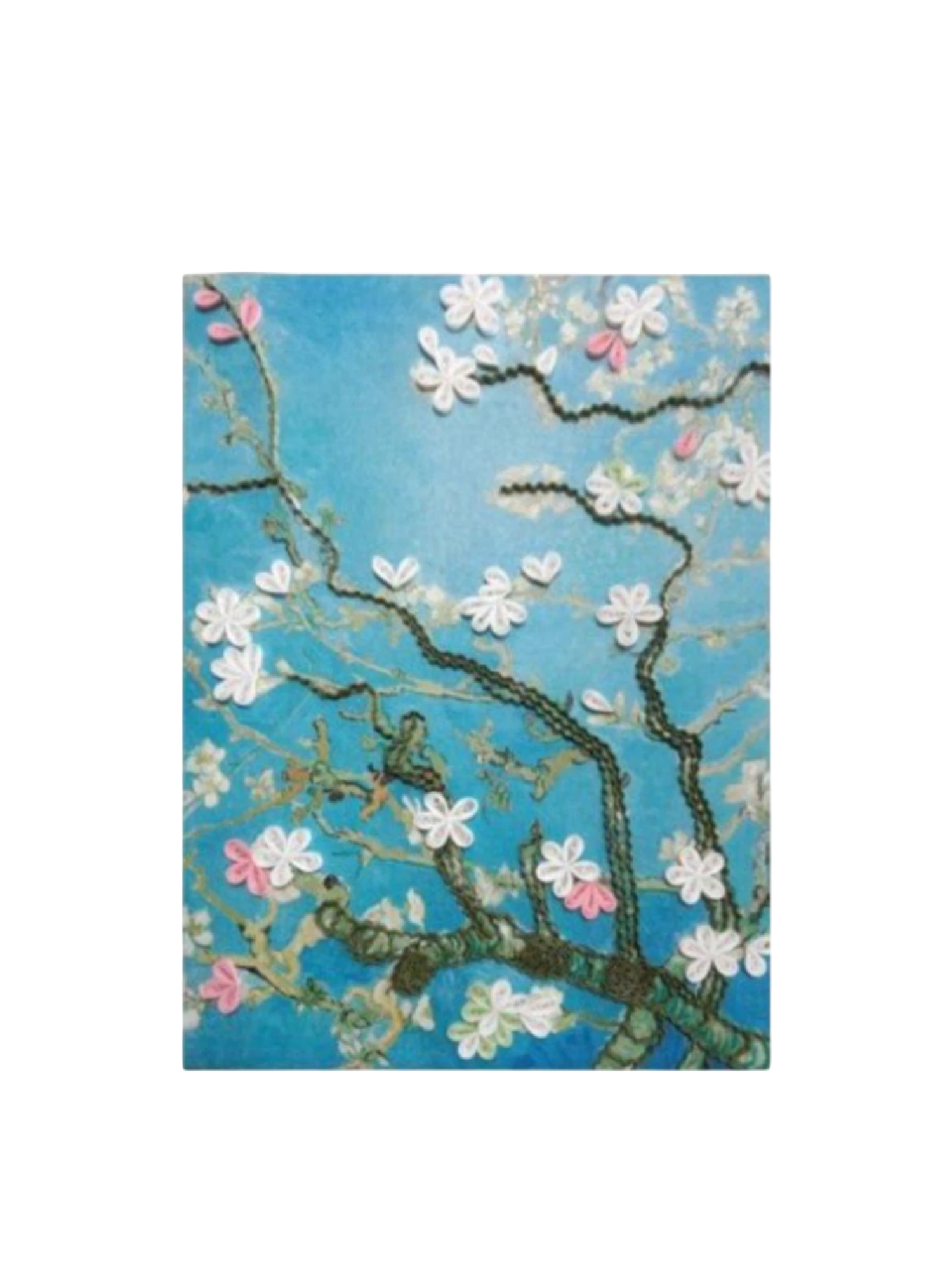 Origamo biglietto di auguri Fiore di Mandorlo VG009 ALMOND BLOSSOM ORIGAMO 