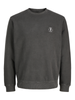 Jack&Jones felpa uomo Apot grigio antracite