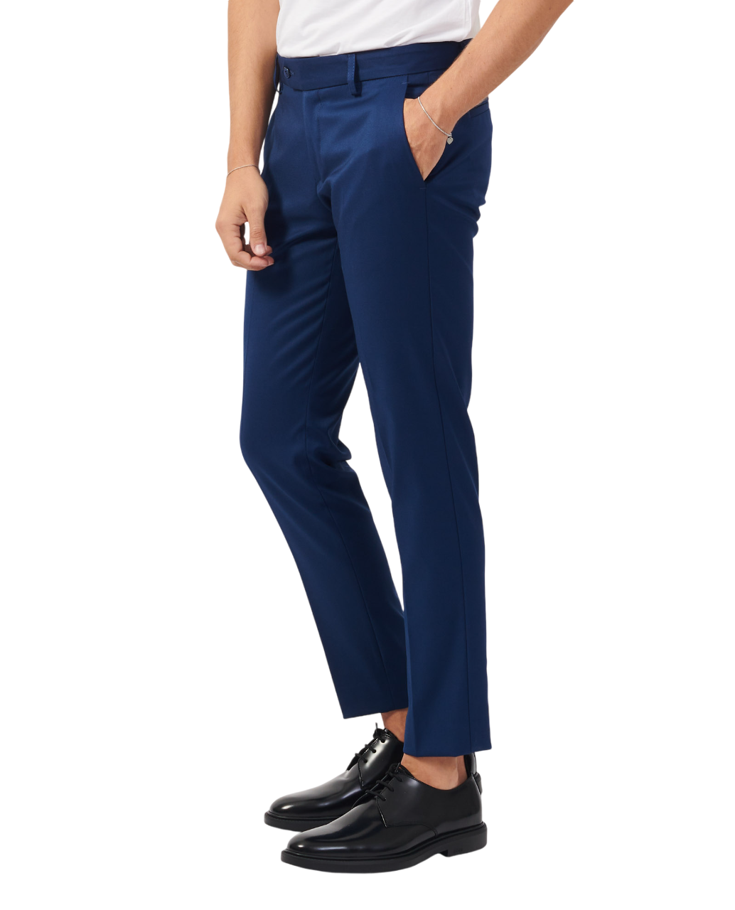 Mulish completo uomo giacca monopetto e pantaloni petrolio ZEUS-AB7200 PETROLIO MULISH 