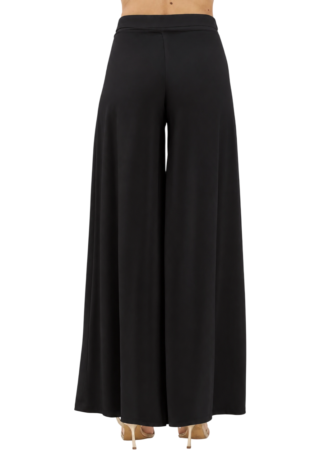 Simona Corsellini pantaloni palazzo donna misto viscosa nero P26CPPA02901 0003 SIMONA CORSELLINI 