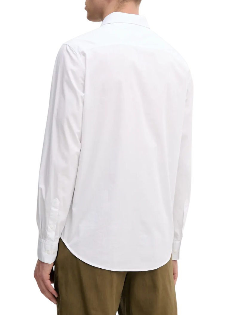Calvin Klein Jeans camicia manica lunga in cotone bianco LV040QM160 YAA Calvin Klein Jeans 