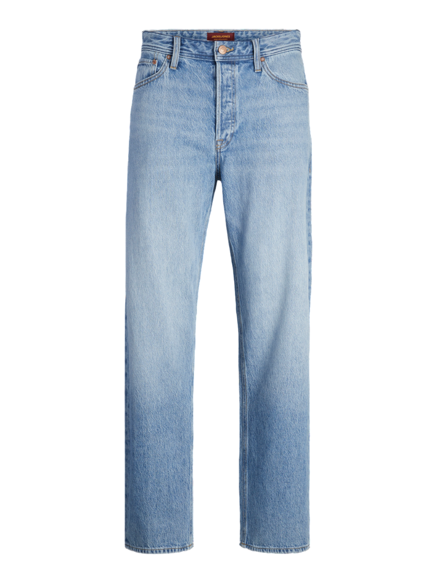 Jack&Jones jeans gamba dritta Ieddie lavaggio blu