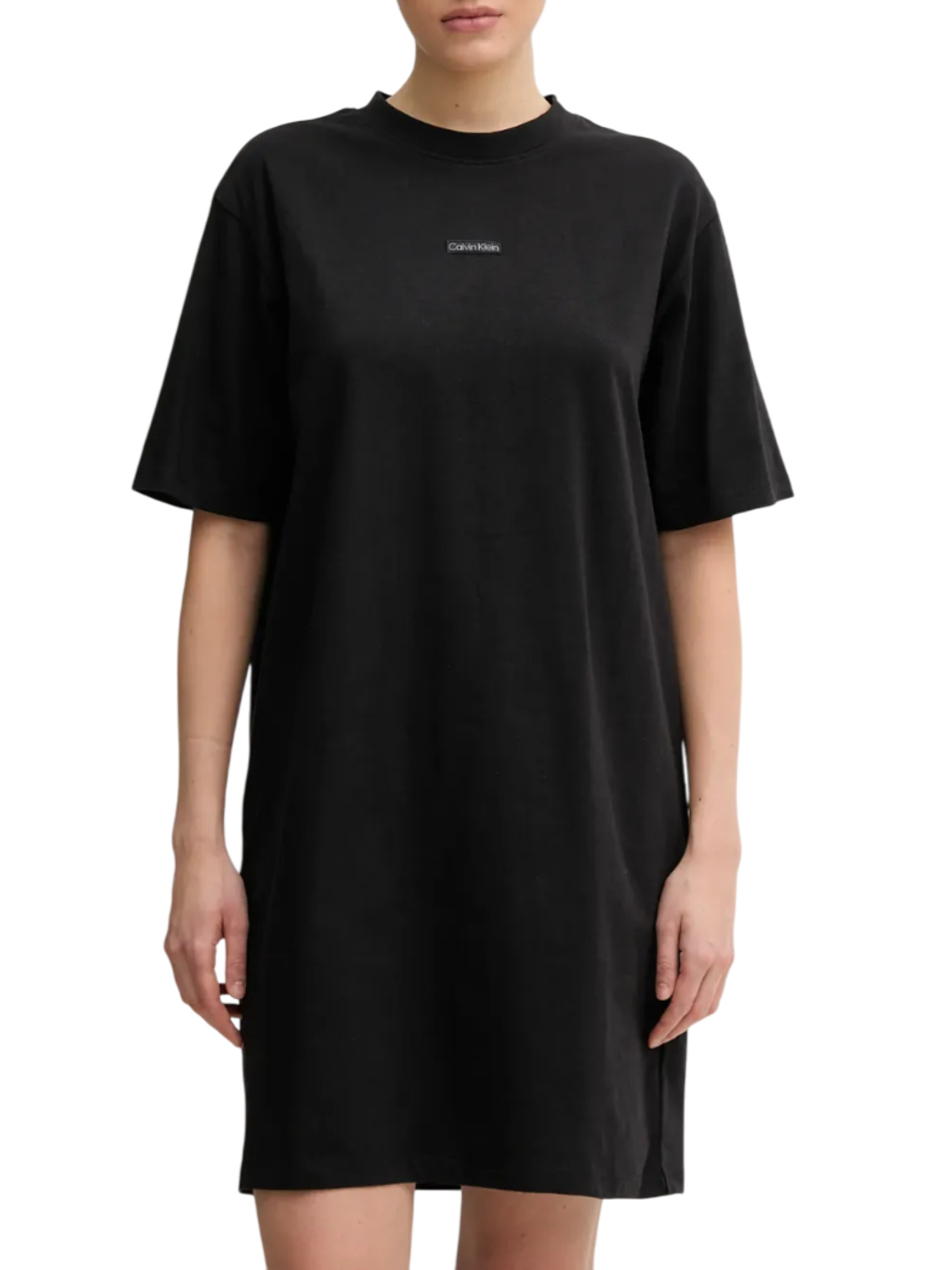 Calvin Klein Jeans abito in jersey manica corta nero J20J225289 BEH Calvin Klein Jeans 