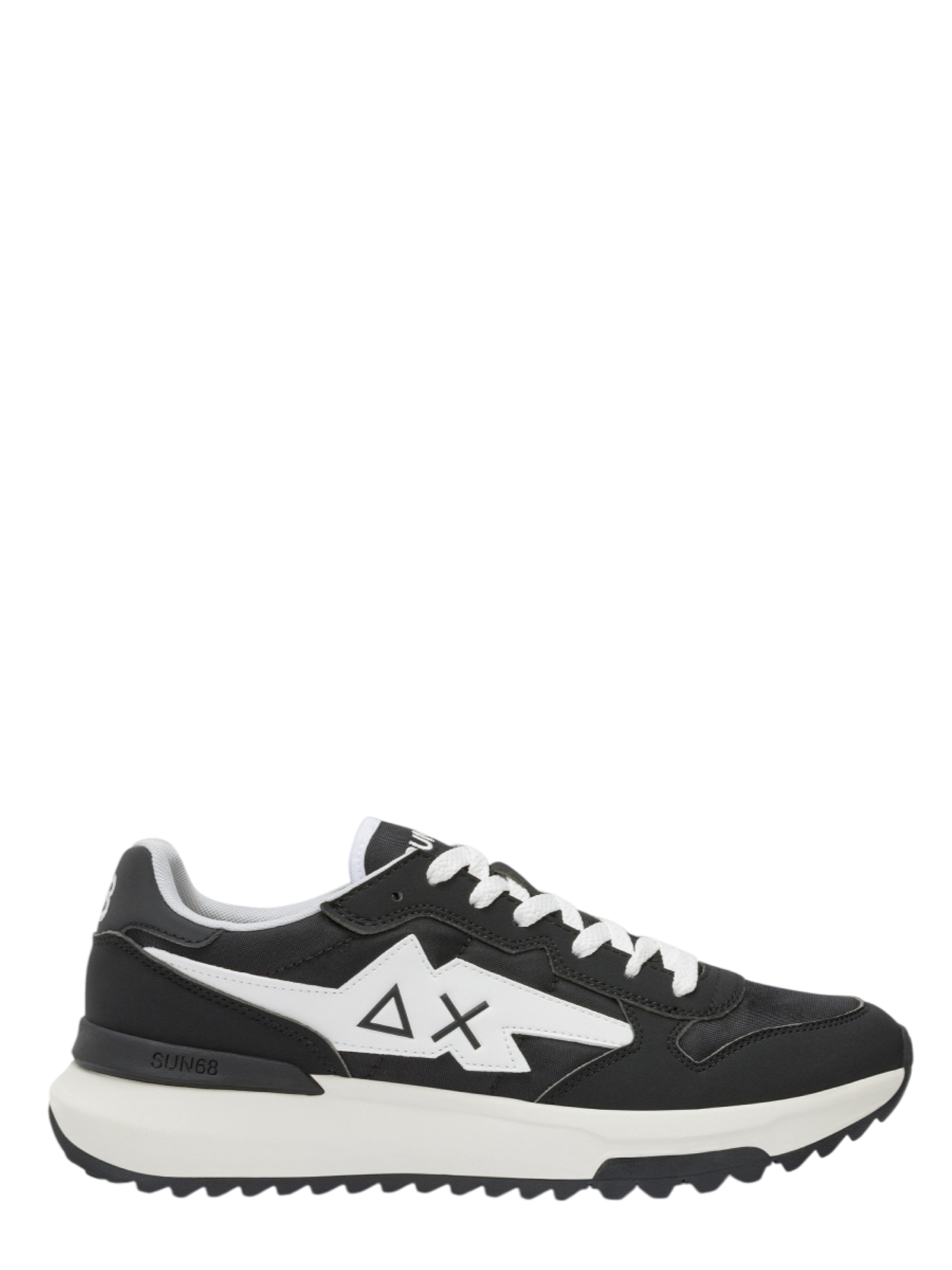 Sun68 sneakers Niki 2.0 Solid in ecopelle e nylon nero Z35120 NERO SUN68 