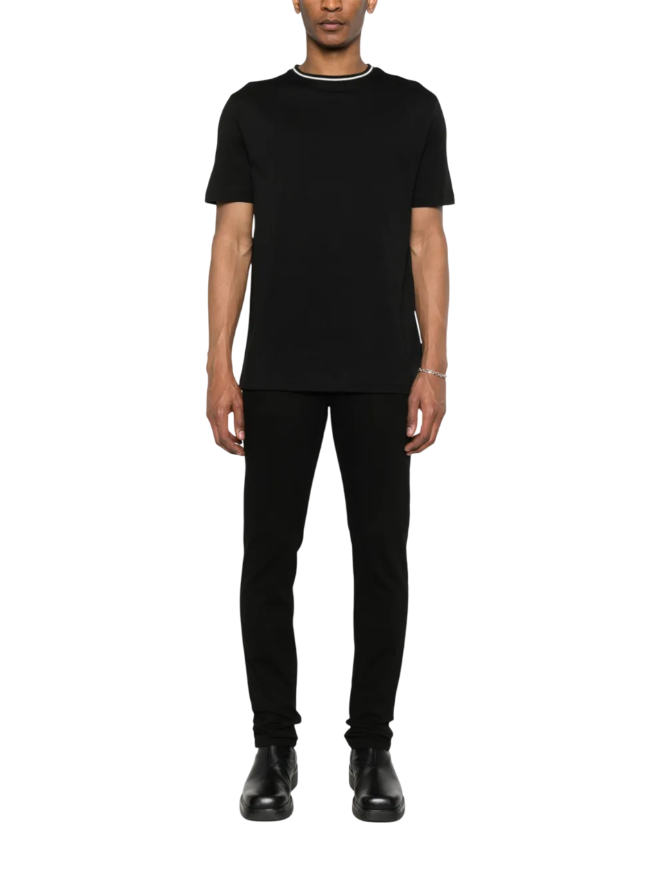 John Richmond T-shirt maniche corte Nicomi nero UMP25169TS BLACK John RICHMOND 