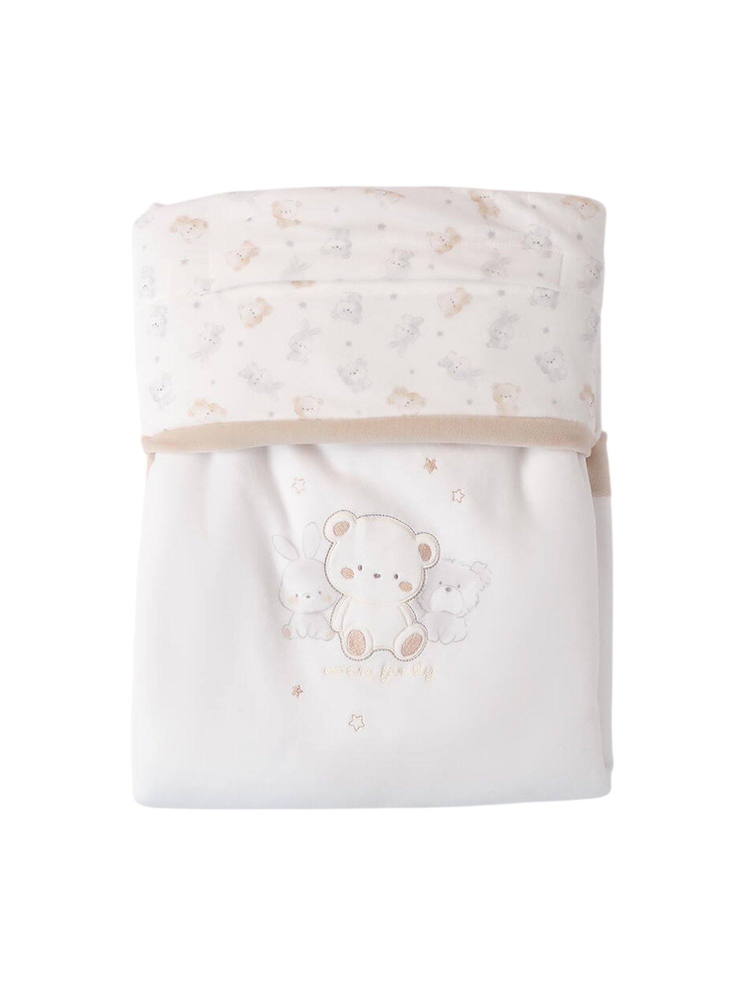 iDo copertina neonato con animaletti panna 4F924 0112 iDO 