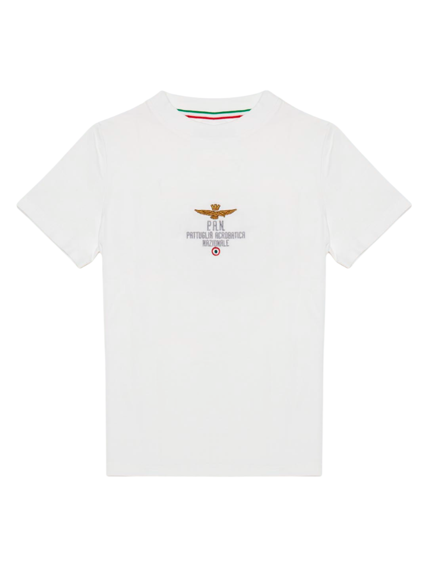 Aeronautica Militare T-shirt maniche corte con ricami bianco 251TS0026A W01 AERONAUTICA MILITARE 