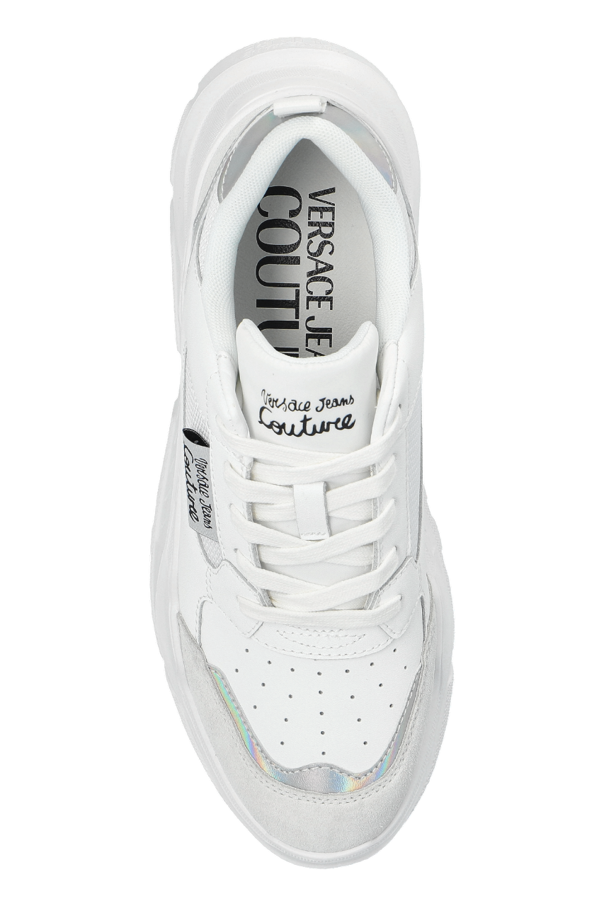Versace Jeans Couture sneakers in ecopelle e mesh bianco 78VA3SC2-ZPB04 003 VERSACE Jeans Couture 